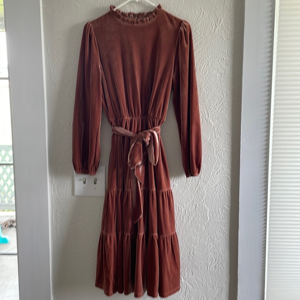 Velvet bohme dress